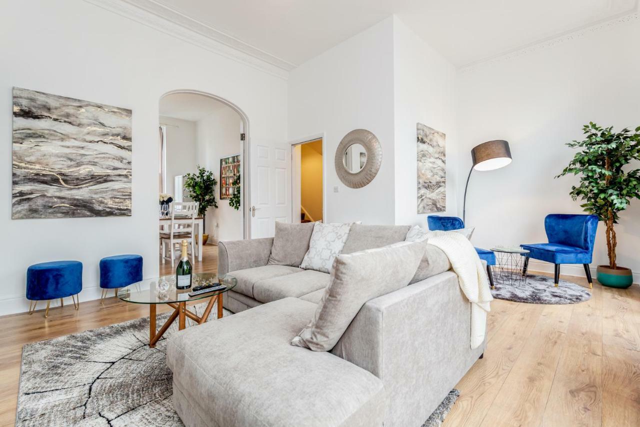 Bright & Spacious 4Beds Home - Kensington High Street-Olympia 伦敦 外观 照片